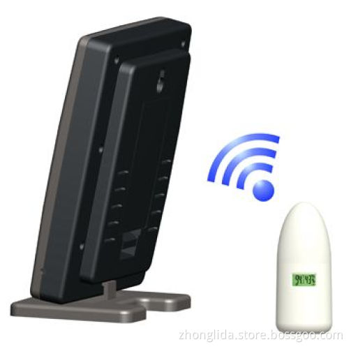Wireless Digital Freezer Thermometer with Clock, 433MHz Frequency